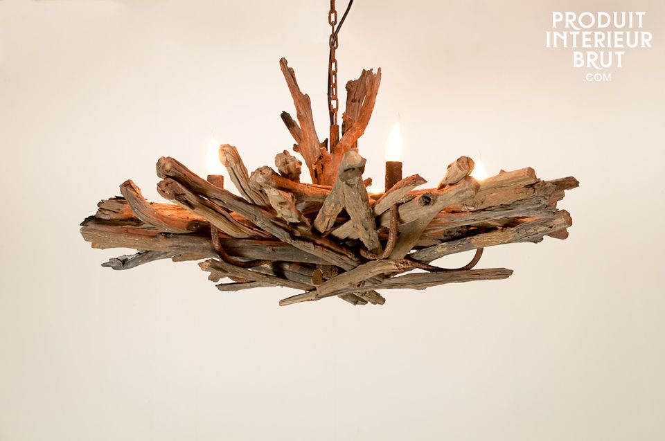 A natural and original light that will add character to your room