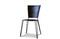Miniature Black metal chair Matteo Clipped