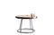 Miniature Black wooden side table Mina Clipped