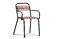 Miniature Industrial armrest chair Mistral Clipped