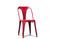 Miniature Red distressed finish chair Multipl'S Clipped