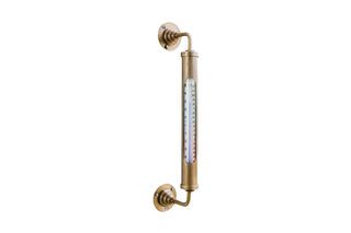 Mural thermometer created in brass