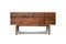 Miniature Neliö walnut sideboard Clipped