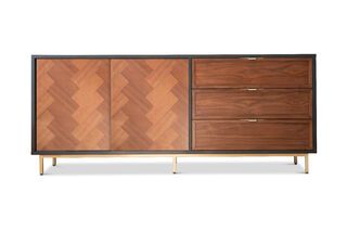 Neutra dark wood sideboard