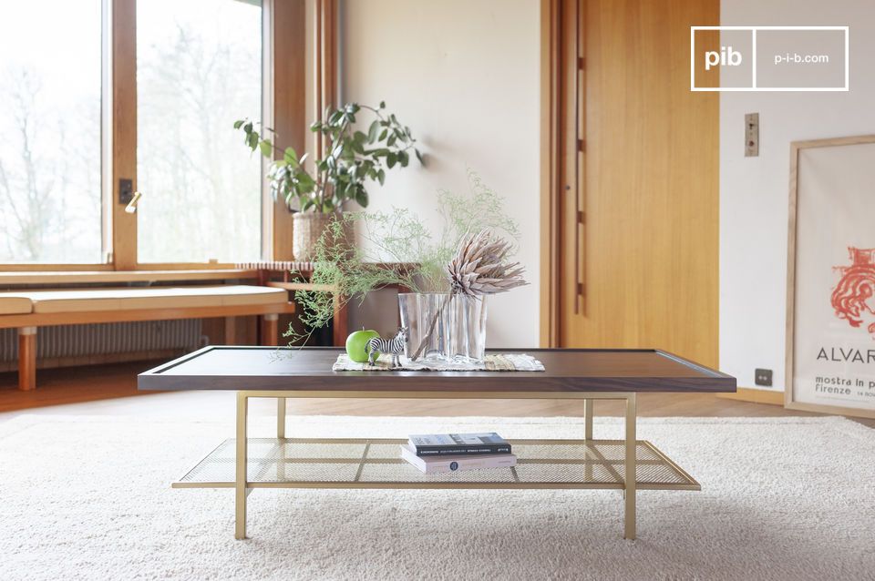 This table fits into all kinds of interiors.