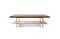 Miniature Neutra walnut coffee table Clipped