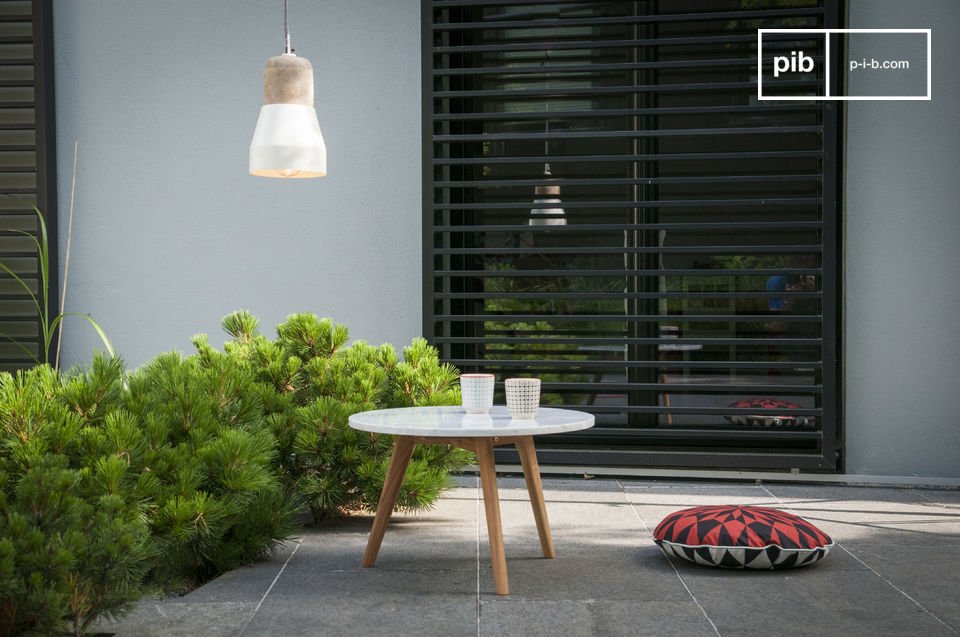 The ensemble reflects a refined Scandinavian style.