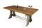 Miniature Solid Wood Dining Table Normandie Clipped