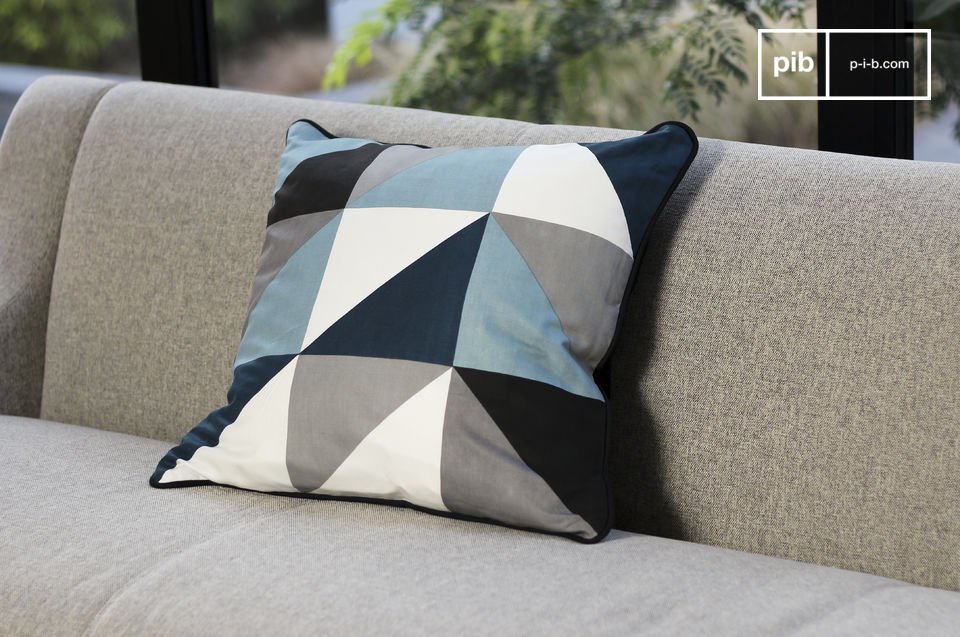 Norway blue cushion