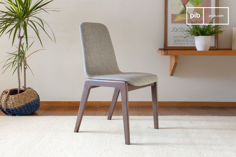 It can be a superb seat around a dining table, or a very refined office chair