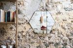 Old collection of scandi design mirrors
