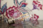 Old collection of scandinavian light bulbs