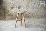 Old collection of scandinavian stools