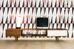 Old collection of scandinavian tv units