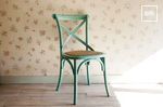 Old collection of shabby chic chairs