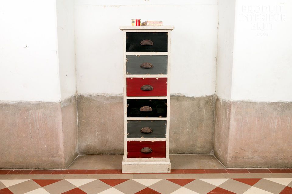 Old Harbour upright chest of drawers