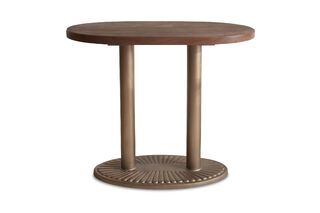 Old Washington Oval console table