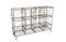 Miniature Gray metal console table Ontario Clipped