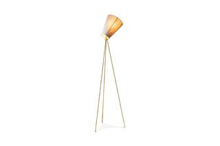 Oslo Wood Tripod Floor Lamp