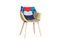Miniature Patchwork armchair Clipped