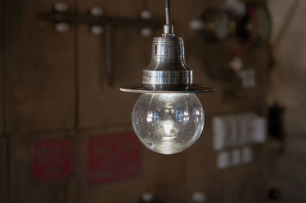 Silver hanging lamp Charlie