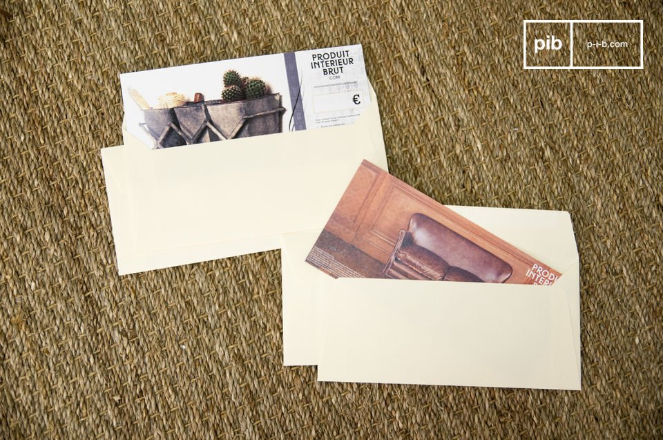 Wood turns into paper. The PIB Gift Voucher turns into a smile.