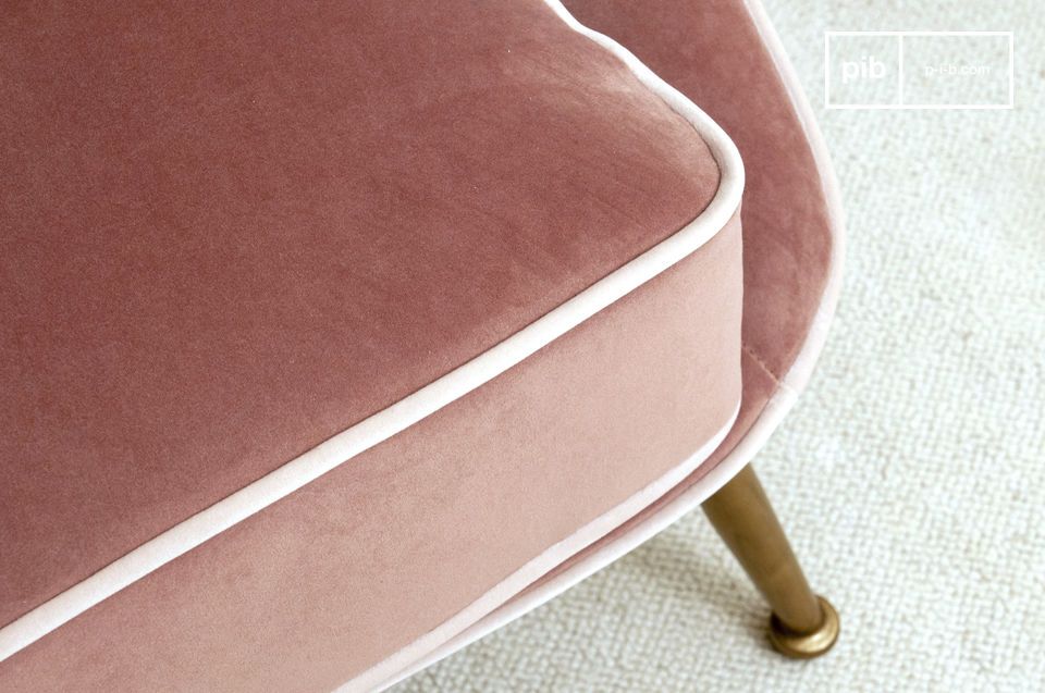A high-end pink velvet at the service of your interior.