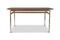 Miniature Dark wood dining table Aurora Clipped