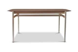 Pitea dark wood dining table