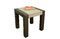 Miniature Reclaimed teak occasional table Clipped