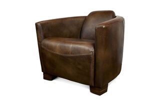 Red Baron leather armchair