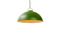 Miniature Retro green industrial ceiling light Clipped
