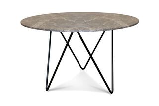 Round table in marble Grimaud