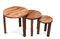 Miniature Roza 3-piece nesting table Clipped