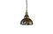 Miniature Silver hanging lamp Olonne Clipped