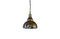 Miniature Silver pendant lamp Olonne Clipped