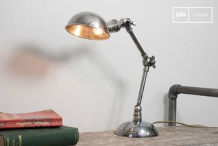 Silver-plated double-arm light