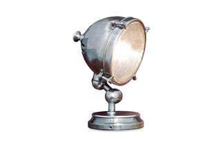 Silver-plated lamp