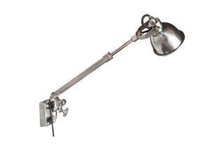 Silver telescopic wall lamp Tuk