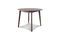 Miniature Small extendable walnut table Cristina Clipped