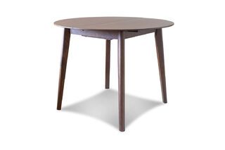 Small extensible table in walnut Cristina