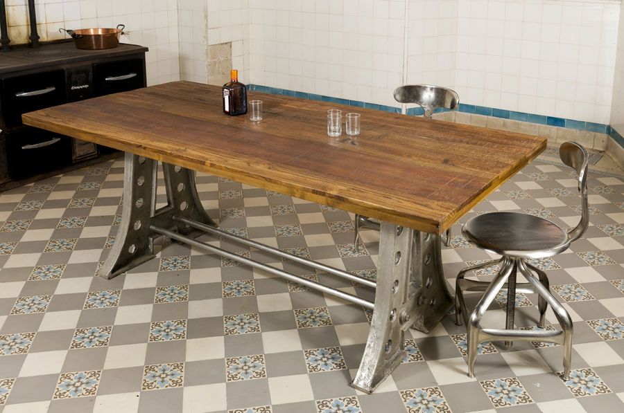 Solid wood dining table Normandie