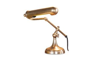 Stanford brass desk lamp