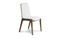Miniature Beige fabric chair Estella Clipped