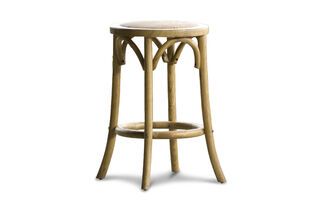 Stool Pampelune with natural finish 60 cm version