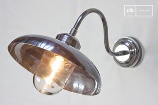 Swan-neck wall light