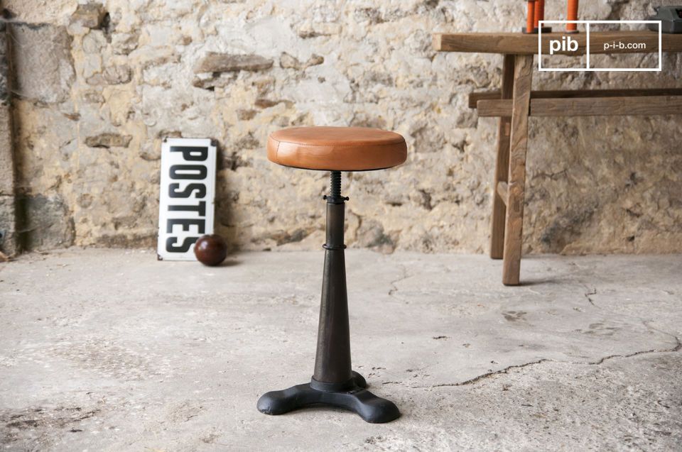 A pretty industrial stool from the old workshops.