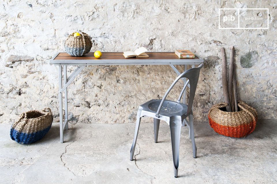 Superb teak console.