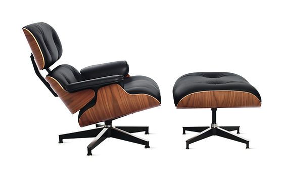 The Eames Lounge Chair and Ottoman