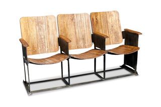 Theatre triple seat